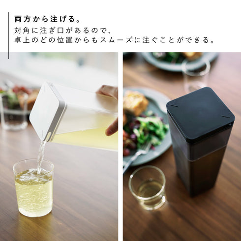両方から注げる冷水筒 タワー.|s3